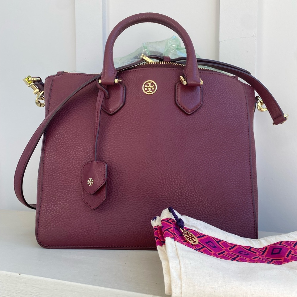 COPY - Tory Burch beautiful burgundy handbag